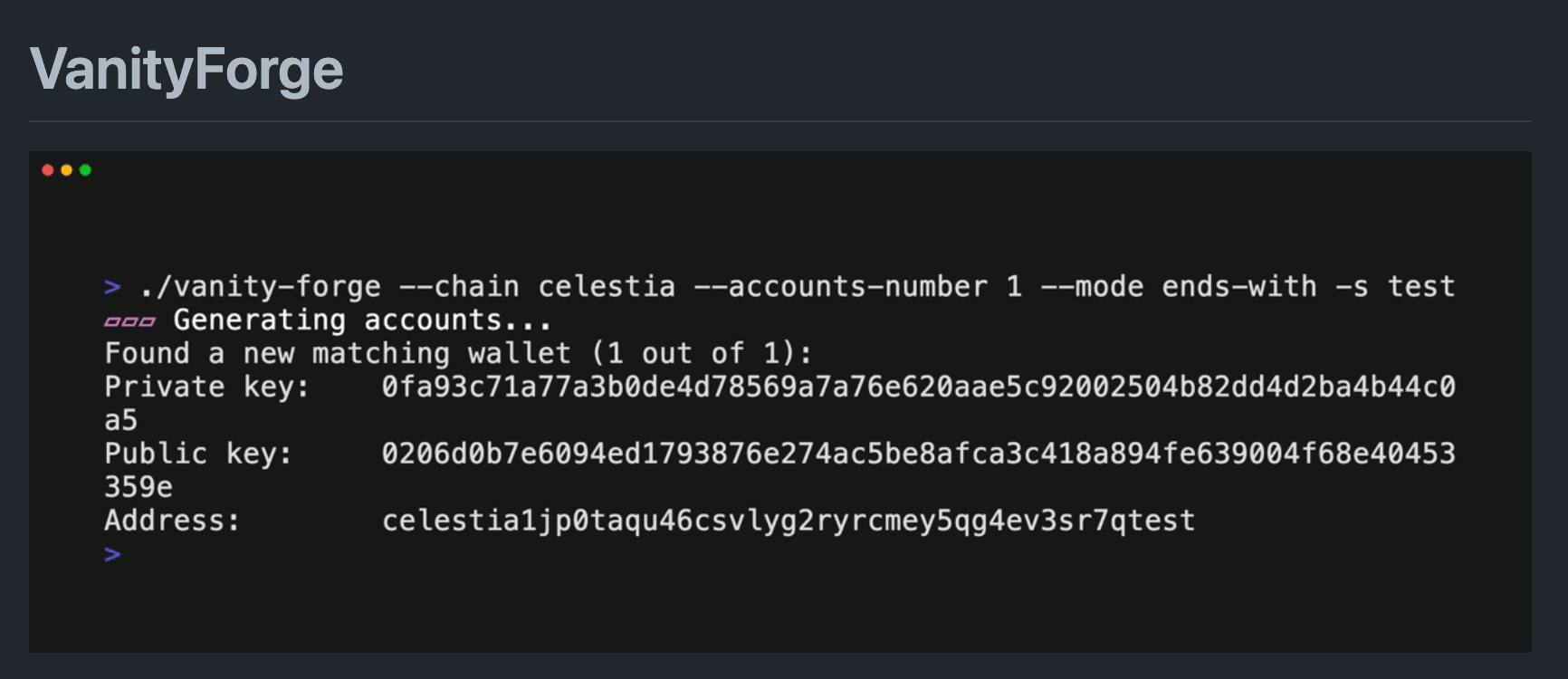 project screenshot